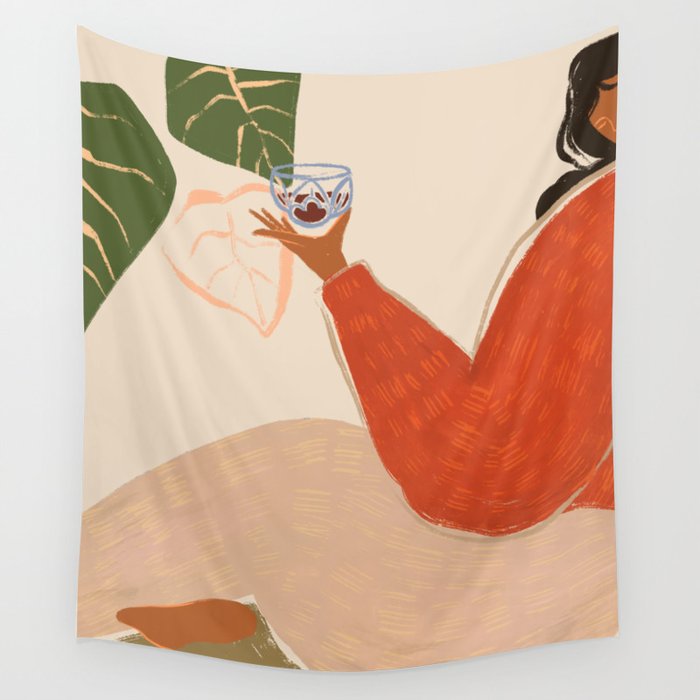Grape Juice Wall Tapestry Gallery Image 4