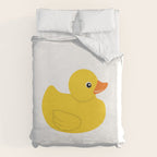 Yellow rubber duck Duvet Cover Gallery Image 6