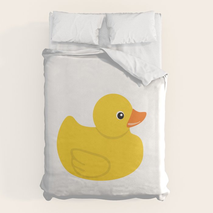 Yellow rubber duck Duvet Cover Gallery Image 6