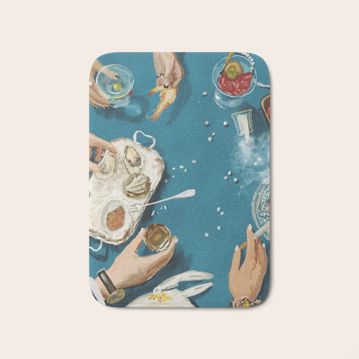 Luxury dinner Bath Mat Gallery Image 1