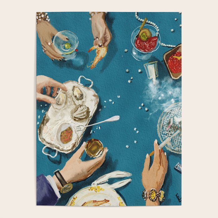 Luxury dinner Poster