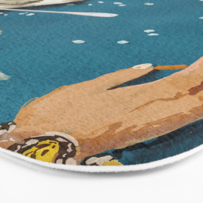 Luxury dinner Bath Mat Gallery Image 3