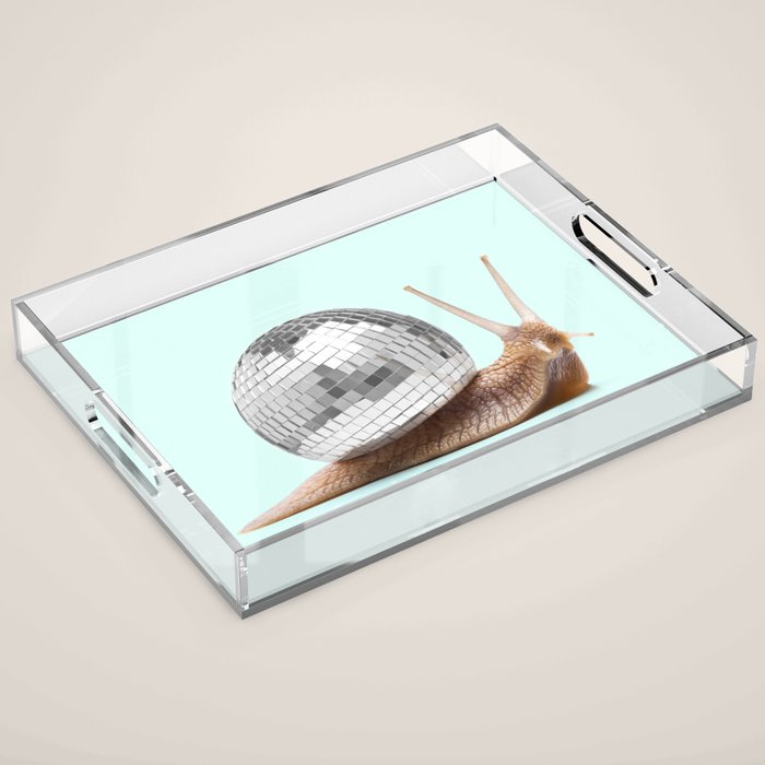 DISCO SNAIL Acrylic Tray Gallery Image 1