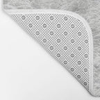 Surfer and Shore - Aerial Ocean Fine Art Print Bath Mat Gallery Image 2