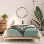 Abstract Art Tropical Leaf 16 Comforter Gallery Image 3