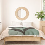 Abstract Art Tropical Leaf 16 Duvet Cover Gallery Image 3