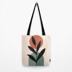 Abstract Art Tropical Leaf 16 Tote Bag Gallery Image 2