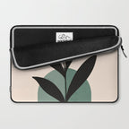 Abstract Art Tropical Leaf 16 Laptop Sleeve Gallery Image 2