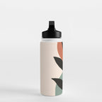 Abstract Art Tropical Leaf 16 Water Bottle Gallery Image 3