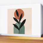 Abstract Art Tropical Leaf 16 Wall Mural Gallery Image 2