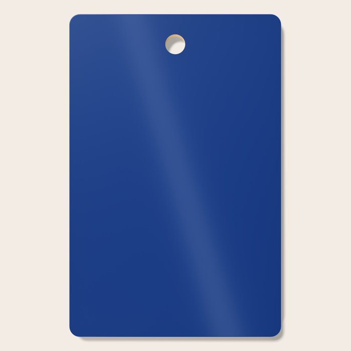 Sapphire Blue Solid Color Cutting Board Gallery Image 1
