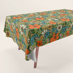 70s Plate Tablecloth Gallery Image 1
