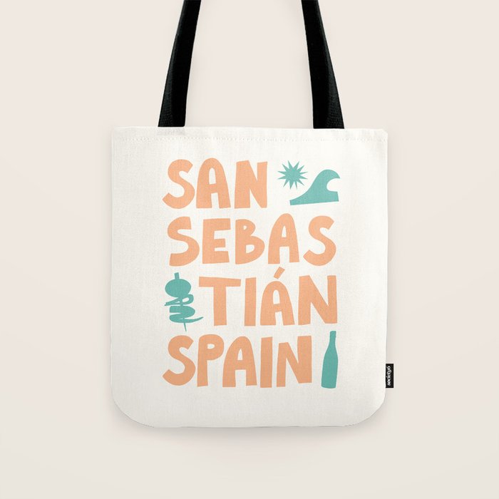 San Sebastian, Spain: Going Places Tote Bag Gallery Image 1