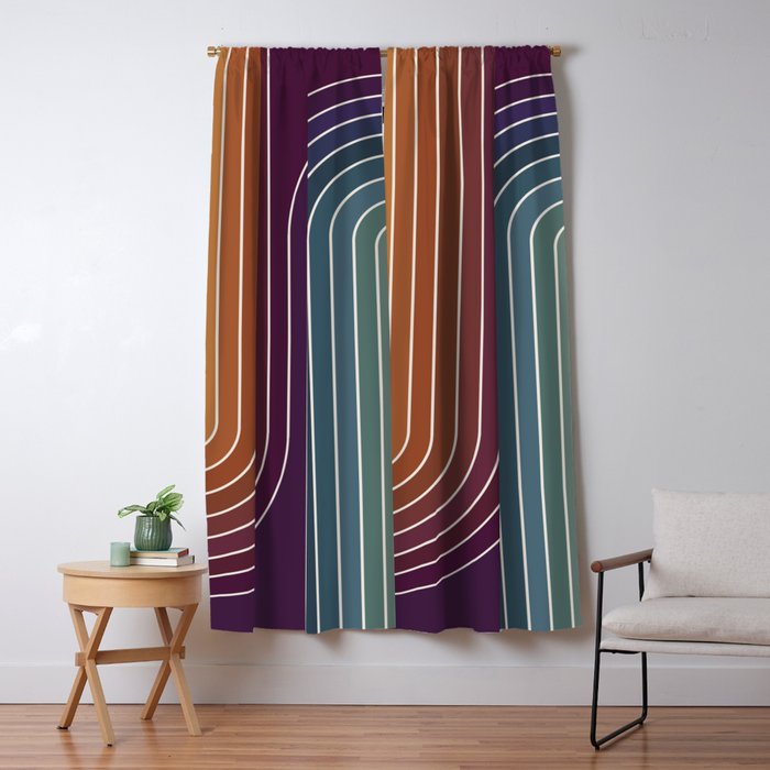 Gradient Curvature X Window Curtain Gallery Image 1