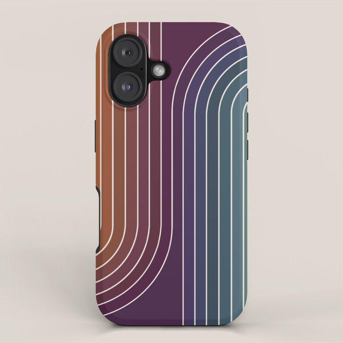 Gradient Curvature X iPhone Case Gallery Image 1