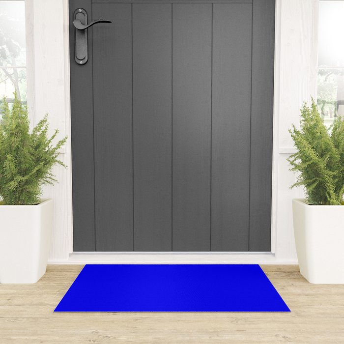 Cobalt Welcome Mat Gallery Image 3
