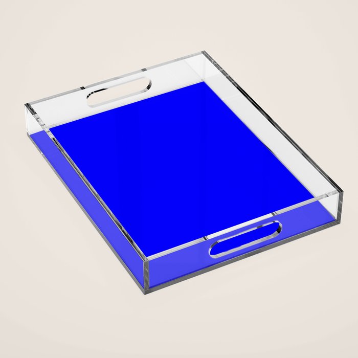 Cobalt Acrylic Tray Gallery Image 1