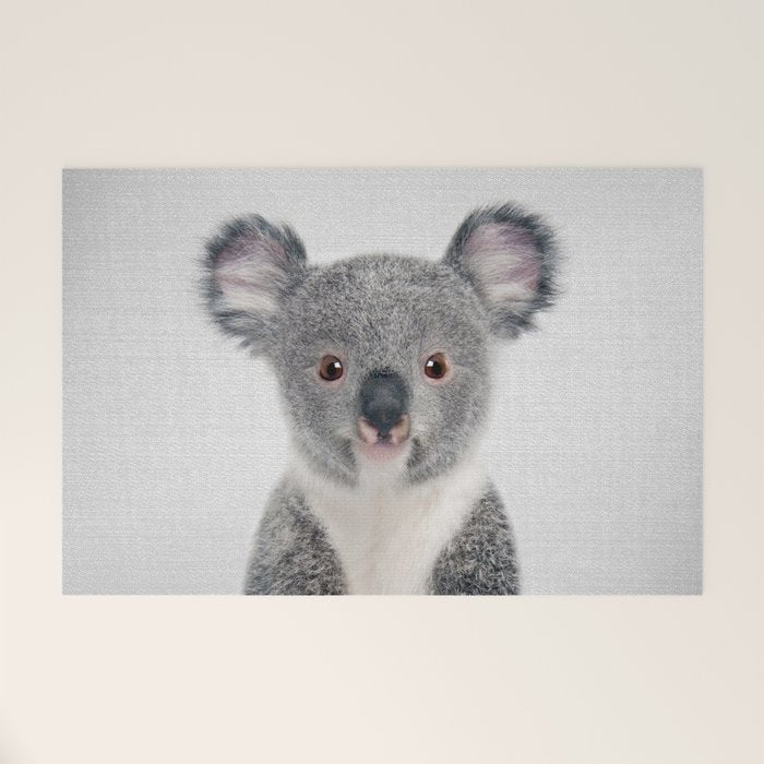Baby Koala - Colorful Welcome Mat Gallery Image 1