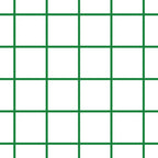 Grid Lines Green and White Geometric Pattern Coffee Mug Gallery Image 2