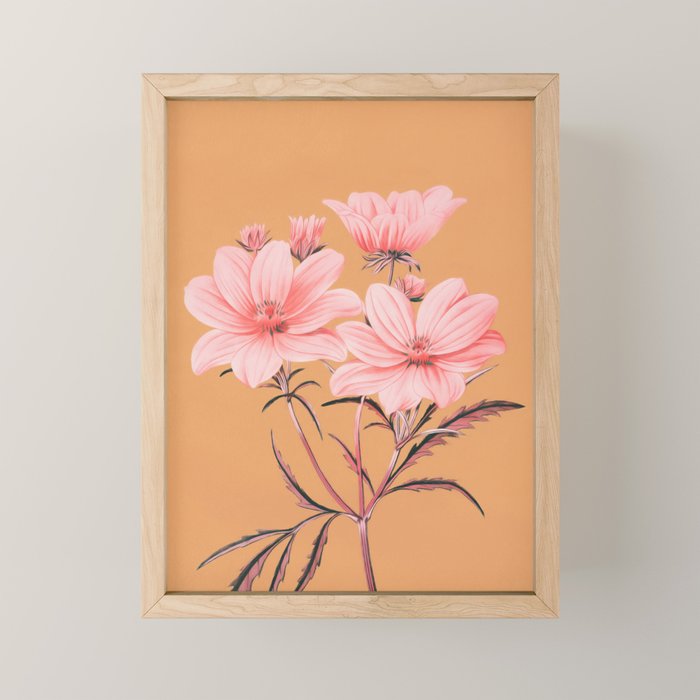 Garden Flowers 12 Mini Art Print Gallery Image 1