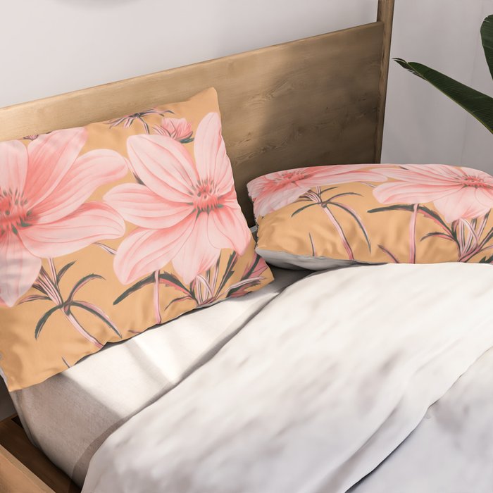 Garden Flowers 12 Pillow Sham Gallery Image 2