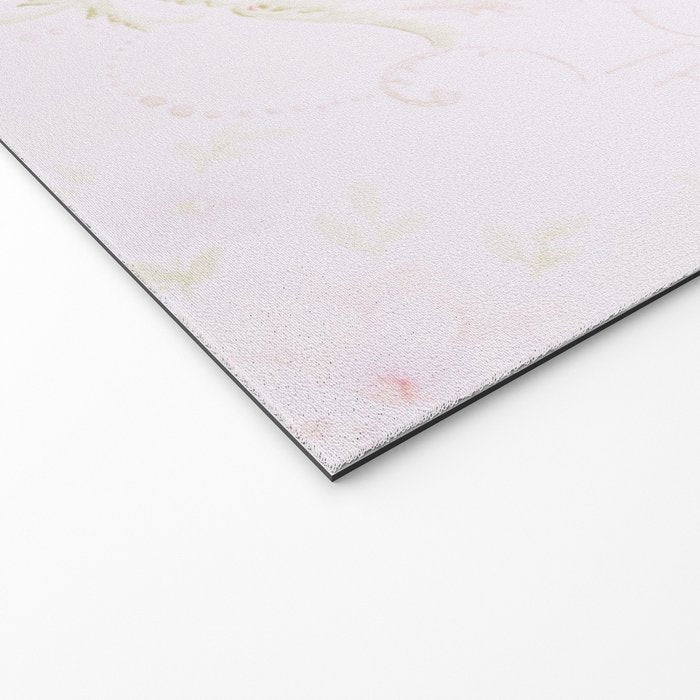Parisian Shabby Chic Roses Vintage Wallpaper  Welcome Mat Gallery Image 2