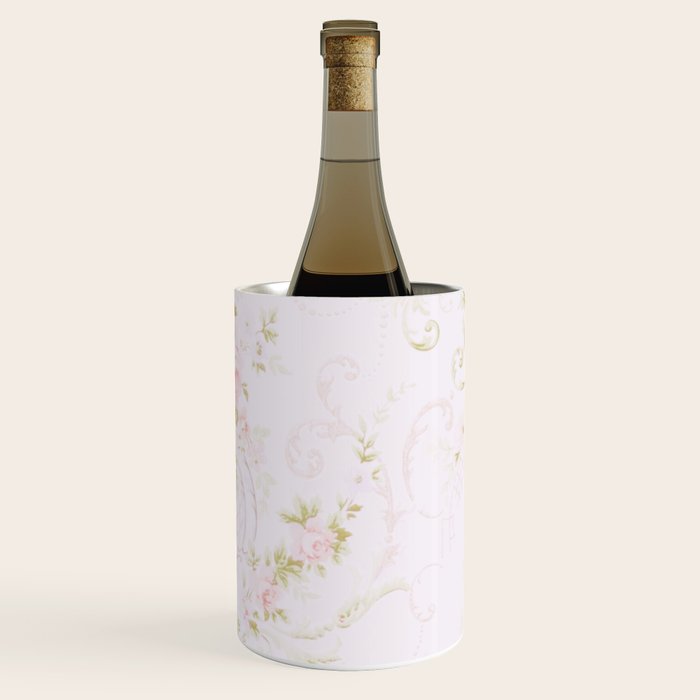 Parisian Shabby Chic Roses Vintage Wallpaper  Wine Chiller Gallery Image 3