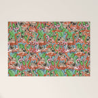 Flamingo Party Welcome Mat Gallery Image 1
