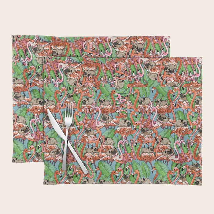 Flamingo Party Placemat Gallery Image 1