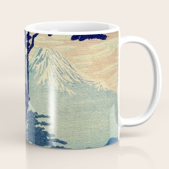 Late swimming after the floods in Hainsay Coffee Mug Gallery Image 1