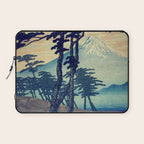 Late swimming after the floods in Hainsay Laptop Sleeve Gallery Image 1