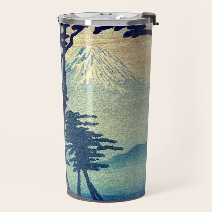 Late swimming after the floods in Hainsay Travel Mug Gallery Image 2