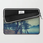 Late swimming after the floods in Hainsay Laptop Sleeve Gallery Image 2