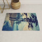 Late swimming after the floods in Hainsay Rug Gallery Image 1