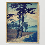 Late swimming after the floods in Hainsay Serving Tray Gallery Image 1