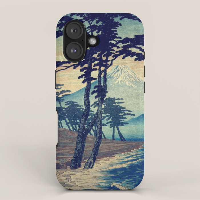 Late swimming after the floods in Hainsay iPhone Case Gallery Image 1