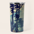 Late swimming after the floods in Hainsay Travel Mug Gallery Image 1