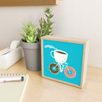 Coffee and Donuts Mini Art Print Gallery Image 2