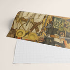 Diego Rivera Murals of the National Palace II Wrapping Paper Gallery Image 2