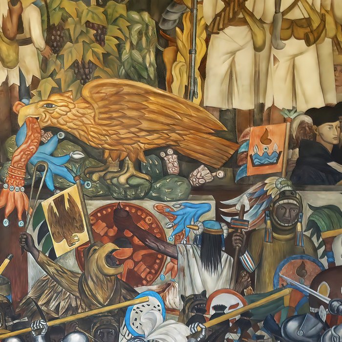 Diego Rivera Murals of the National Palace II Coffee Mug Gallery Image 2