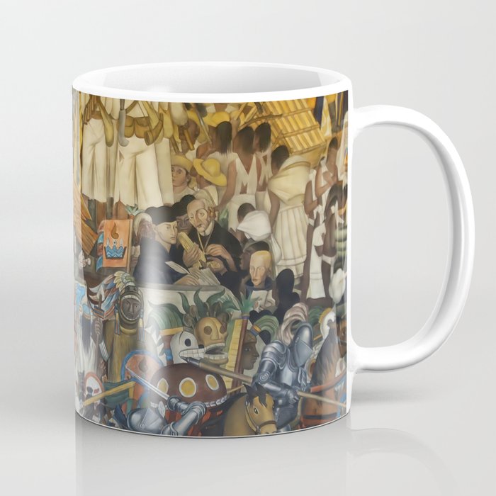 Diego Rivera Murals of the National Palace II Coffee Mug Gallery Image 1