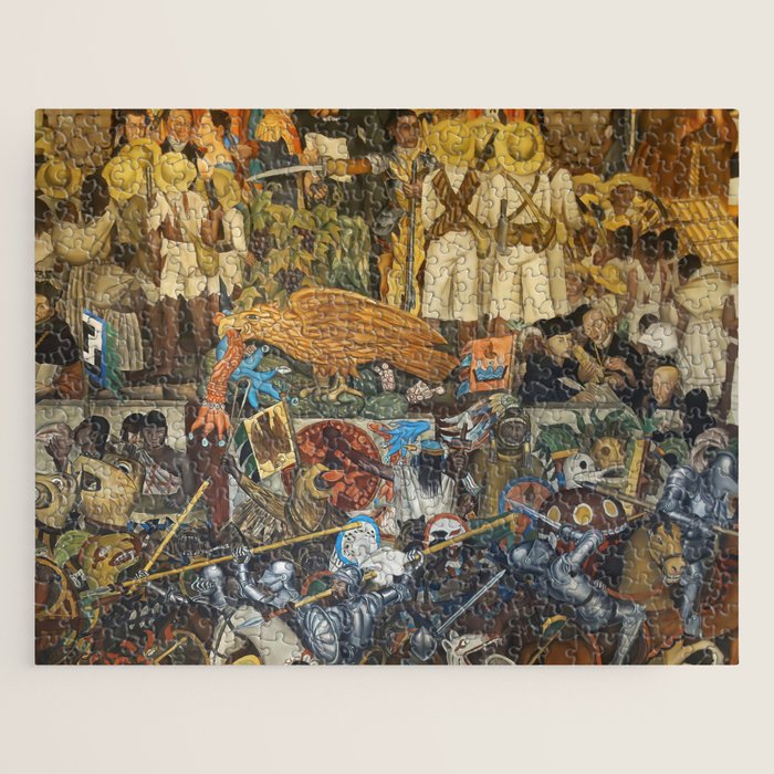 Diego Rivera Murals of the National Palace II Jigsaw Puzzle Gallery Image 1
