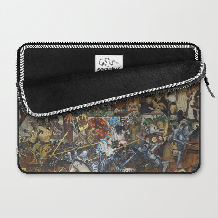 Diego Rivera Murals of the National Palace II Laptop Sleeve Gallery Image 2