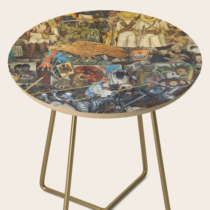 Diego Rivera Murals of the National Palace II Side Table Gallery Image 2