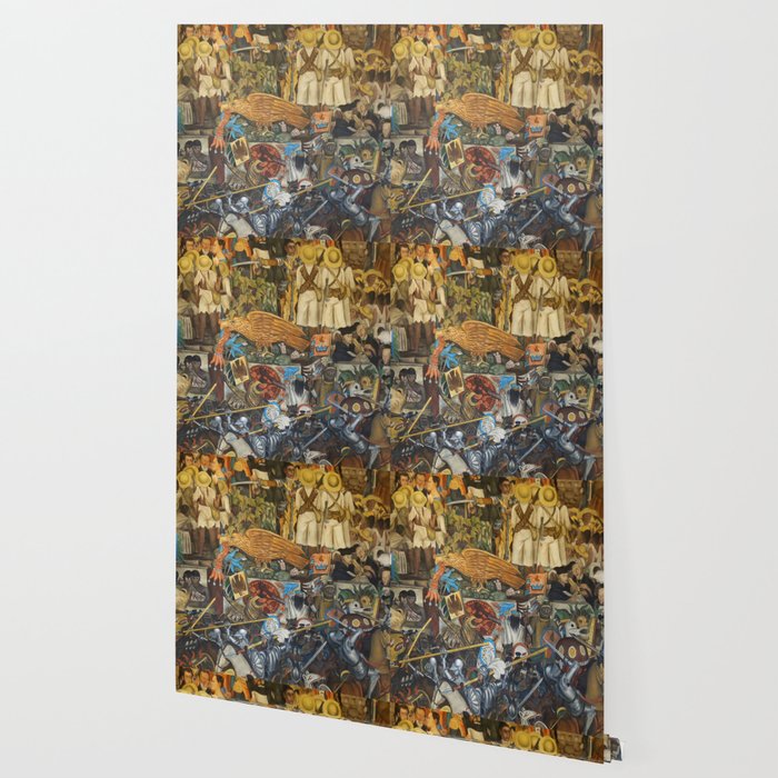 Diego Rivera Murals of the National Palace II Wallpaper Gallery Image 2