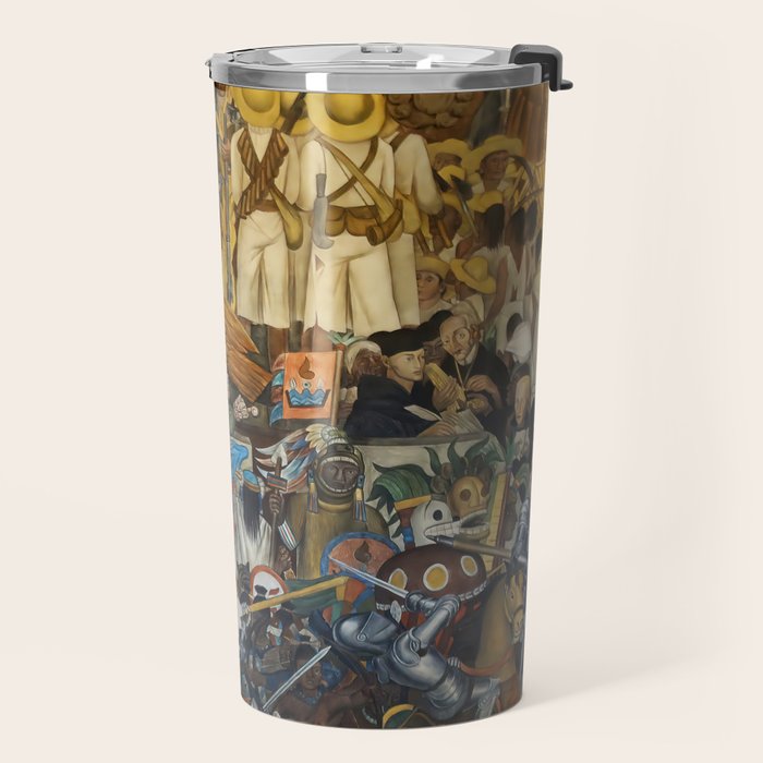 Diego Rivera Murals of the National Palace II Travel Mug Gallery Image 2