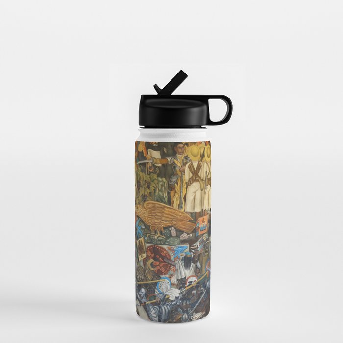 Diego Rivera Murals of the National Palace II Water Bottle Gallery Image 1