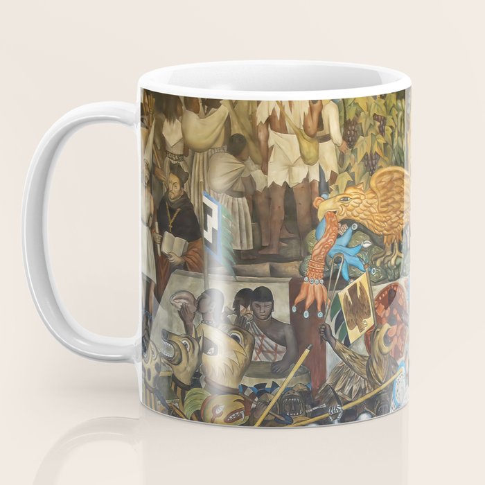 Diego Rivera Murals of the National Palace II Coffee Mug Gallery Image 3