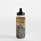 Diego Rivera Murals of the National Palace II Water Bottle Gallery Image 2