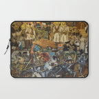 Diego Rivera Murals of the National Palace II Laptop Sleeve Gallery Image 1